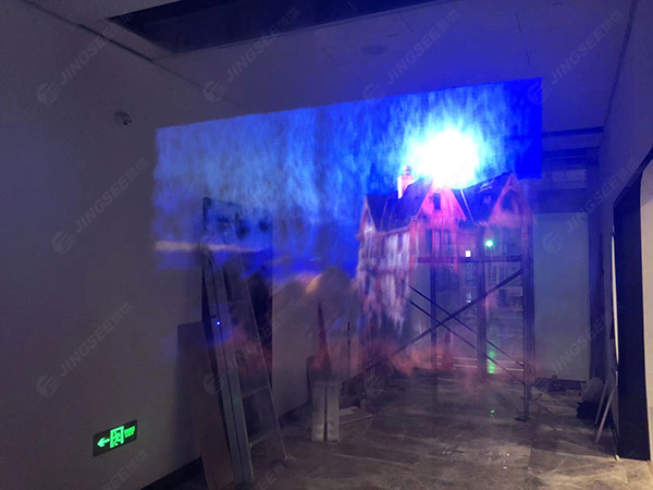 全息投影，霧幕投影